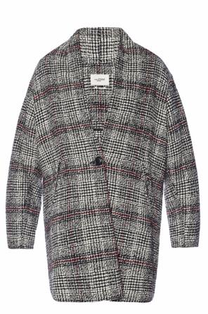 Coat with a plaid motif, zdjęcie 1 Coat with a plaid motif od Isabel Marant Etoile